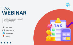 Legislatívne zmeny v oblasti daní od 1.1.2026