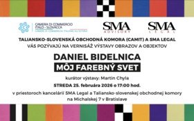 Apertura della mostra di Daniel Bidelnica