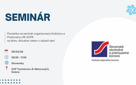 Seminár: Aktuálne nielen z oblasti daní